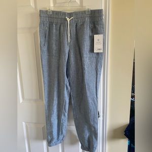 Athleta Cabo Linen jogger size 12 new with tags never worn